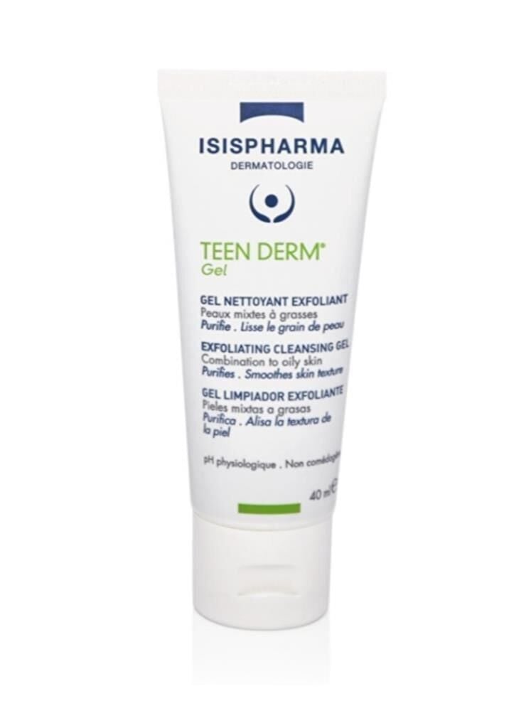 Isıs Pharma Teen Derm Gel Nettoyant Exfoliant 40ml | Temizleme Jeli