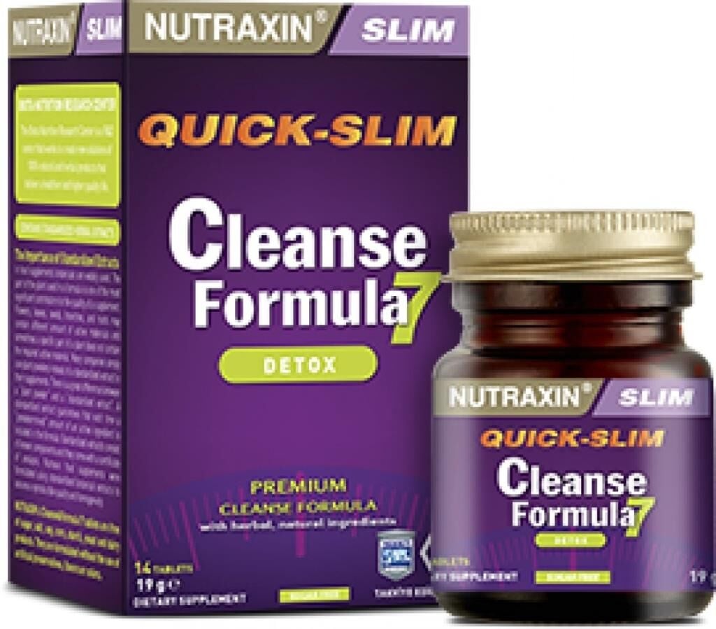 Nutraxin Cleanse Formula 7 14 Tablet