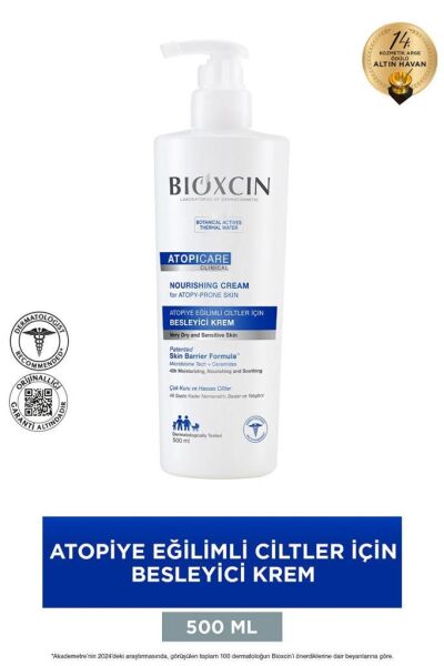 Bioxcin Atopicare Besleyici Krem 500 ml  Aşırı Kuru Ciltler