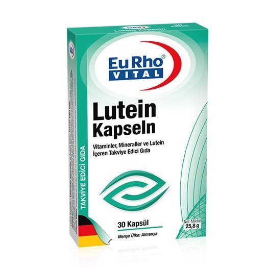 Eurho Vital Lutein 30 Kapsül
