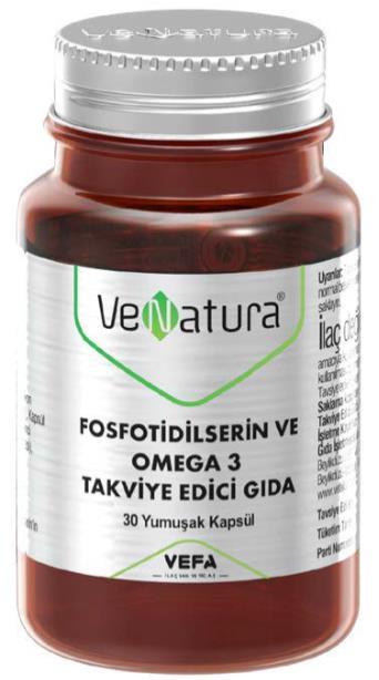 Venatura Fosfotidilserin ve Omega-3 30 Softjel