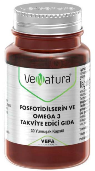 Venatura Fosfotidilserin ve Omega-3 30 Softjel