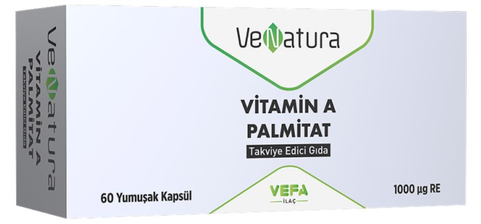 Venatura Vitamin A Palmitat 1000mcg 60 Softjel
