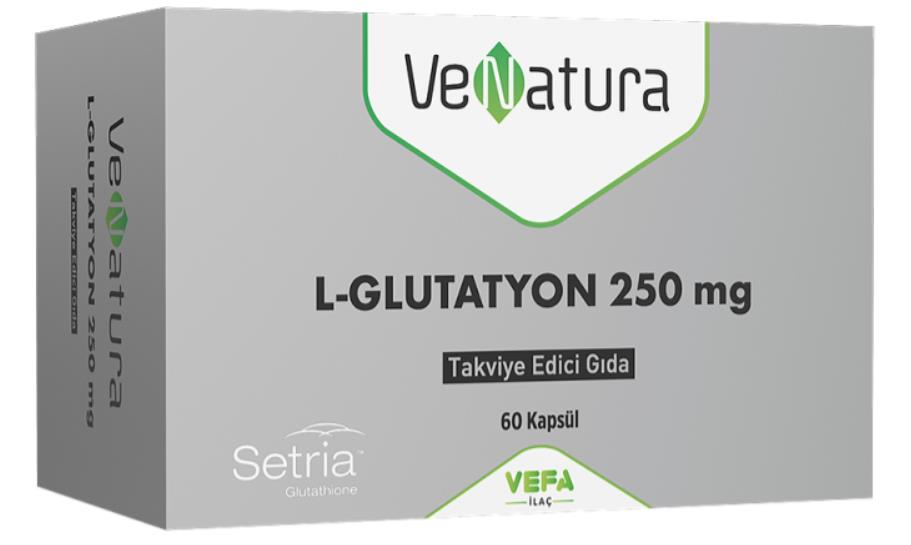 Venatura L-Glutatyon 250mg 60 Kapsül