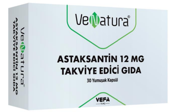 Venatura Astaksantin 12mg 30 Softjel