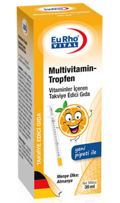 Eurho Vital Multivitamin Tropfen Damla 30ml