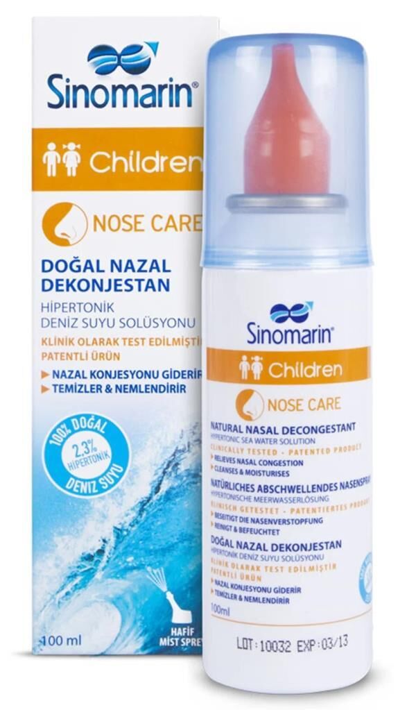 Sinomarin Children Hipertonik Deniz Suyu 100ml | Çocuk