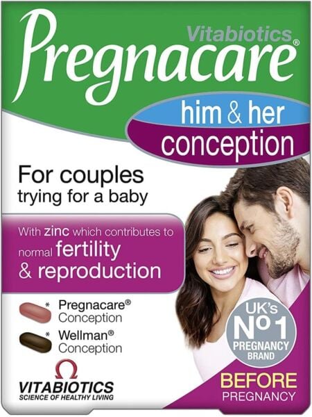 Vitabiotics Pregnacare Him & Her Conception 60 Tablet