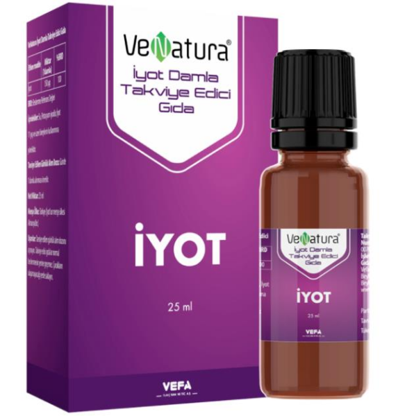 Venatura İyot Damla 25ml
