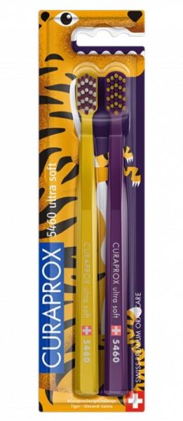 Curaprox CS 5460 Tiger Ultra Soft 2 Adet Diş Fırçası