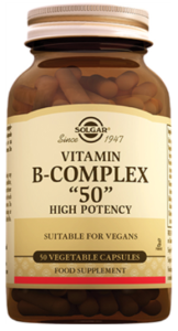 Solgar Vitamin B-Complex 50mg 50 Kapsül