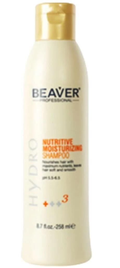 Beaver Hydro Nutritive Moisturizing Shampoo 258ml