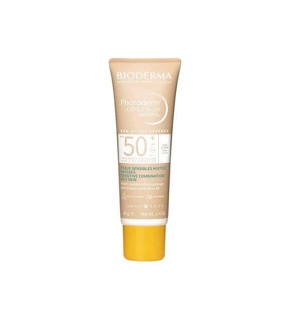 Bioderma Photoderm Cover Touch Mineral Spf50+ 40 gr - Very Light | Renkli Güneş Koruyucu