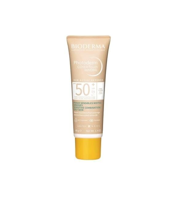 Bioderma Photoderm Cover Touch Mineral Spf50+ 40 gr - Very Light | Renkli Güneş Koruyucu