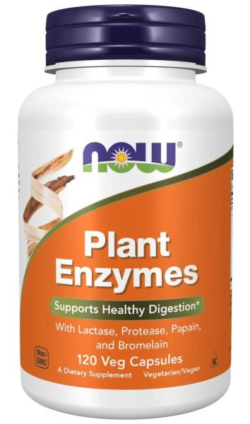 Now Plant Enzymes 120 vcaps