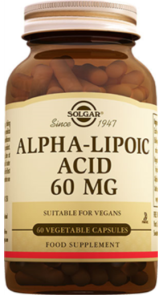 Solgar Alpha Lipoic Acid 60mg 60 Kapsül