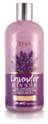 Gülhane Lavender Body Scrub 400ml | Peeling Etkili Lavanta Duş Jeli