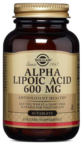 Solgar Alpha Lipoic Acid 600mg 50 Tablet