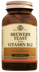 Solgar_Brewer's Yeast with Vitamin B12 250 Tablet