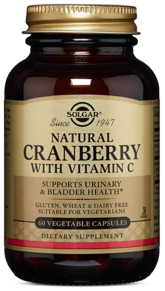 Solgar Cranberry with Vitamin C 60 Kapsül