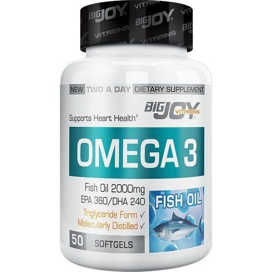 Bigjoy Vitamins Omega-3 50 Softjel