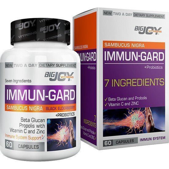 Bigjoy Vitamins Immun Gard 60 Kapsül