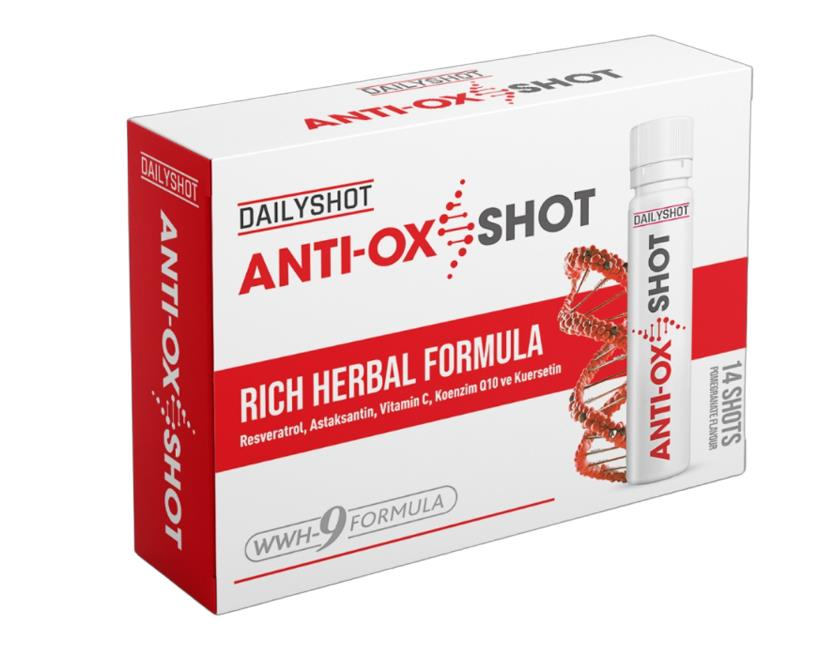 Daily Shot Anti-oxShot 14 Shot | Nar Aromalı