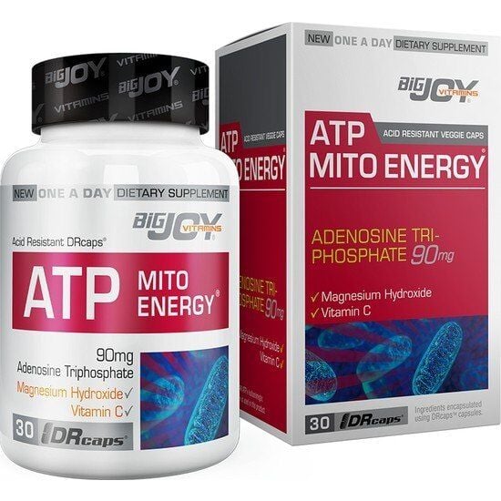 Bigjoy Vitamins ATP Mito Energy 90mg 30 Kapsül