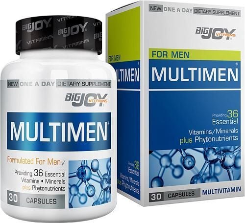 Bigjoy Vitamins Multimen Multivitamin 30 Kapsül