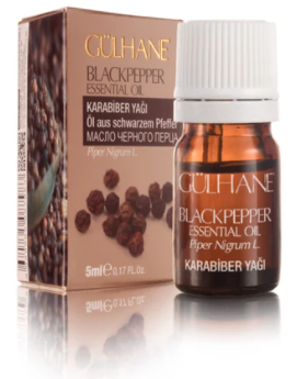 Gülhane Black Pepper Essential Oil 5ml | Karabiber Yağı