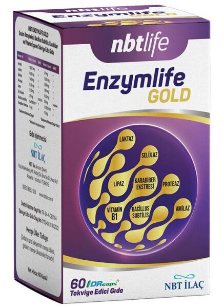 Nbt Life Enzymlife Gold 60 Kapsül