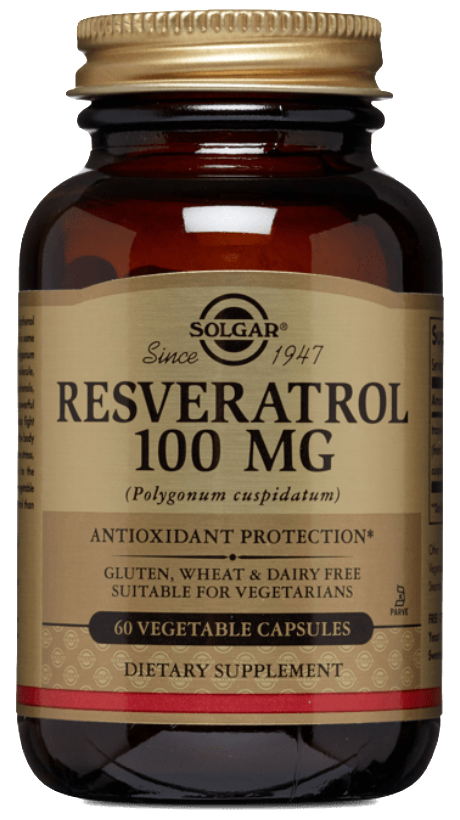 Solgar Resveratrol 100mg 60 Kapsül