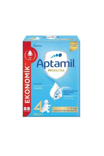 Aptamil Pronatura 4  Numara Bebek Sütü 900 gr