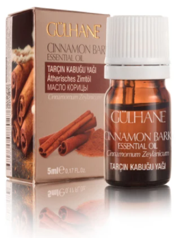 Gülhane Cinnamon Bark Essential Oil 5ml | Tarçın Kabuğu Yağı