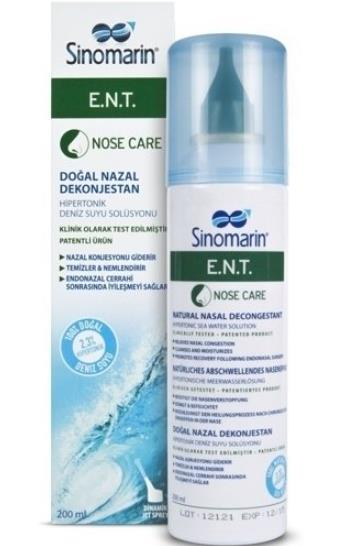 Sinomarin E.N.T. Deniz Suyu Solüsyonu 200 ml | Yetişkin