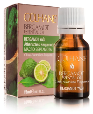 Gülhane Bergamot Essential Oil 15ml | Bergamot Yağı