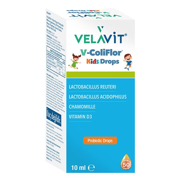 Velavit V-ColiFlor Kids Drops 10 ml