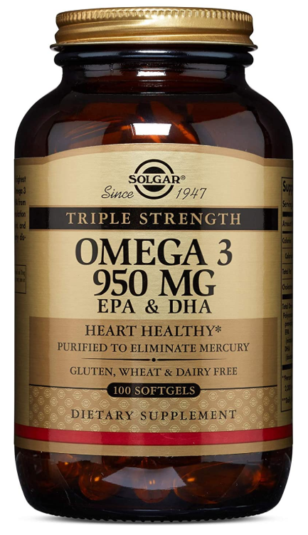 Solgar Omega-3 950mg 100 Softjel