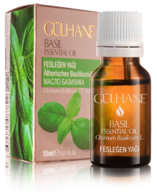 Gülhane Basil Essential Oil 15ml | Fesleğen Yağı