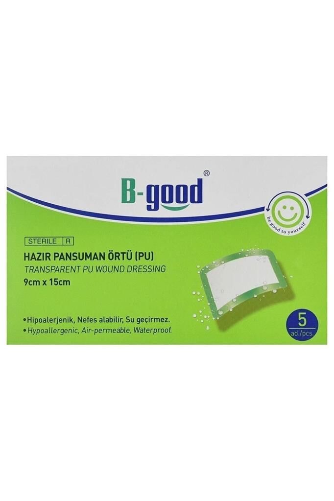 B-Good Hazır Pansuman Örtü 9x15 cm 5 Adet
