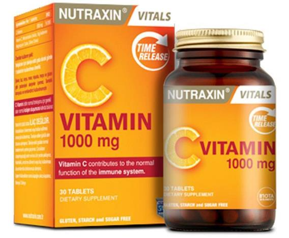 Nutraxin Vitamin C 1000mg 30 Tablet