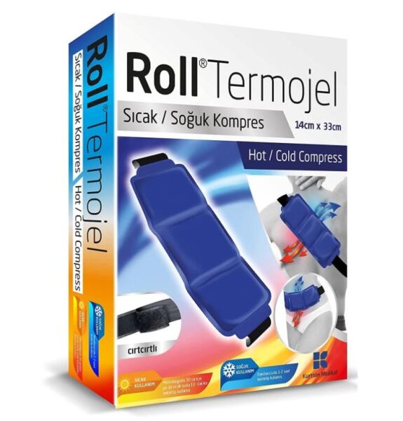 Roll Termojel İçin Sıcak Soğuk Kompres | 14cmx33cm