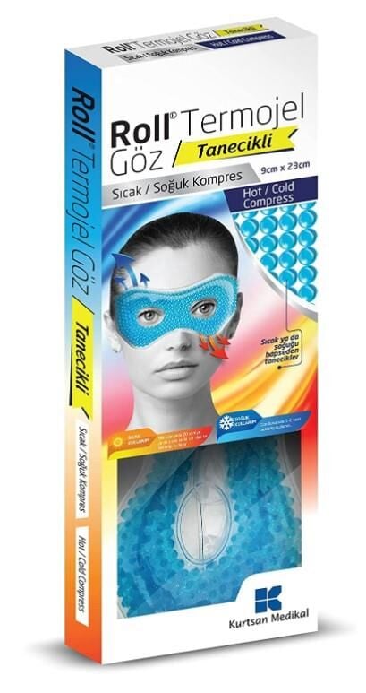 Roll Göz için Termojel Tanecikli Sıcak Soğuk Kompres | 9cm x 23cm
