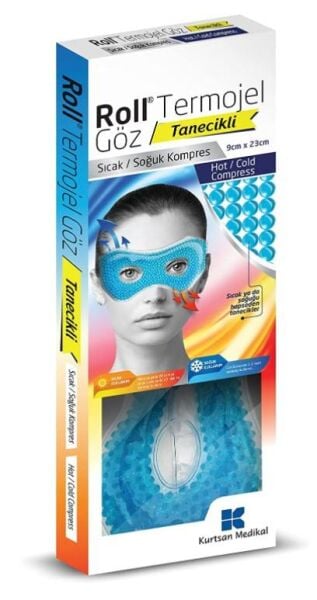 Roll Göz için Termojel Tanecikli Sıcak Soğuk Kompres | 9cm x 23cm