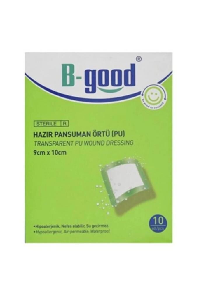B-Good Hazır Pansuman Yara Örtüsü 9 cm X10 cm 10 Adet