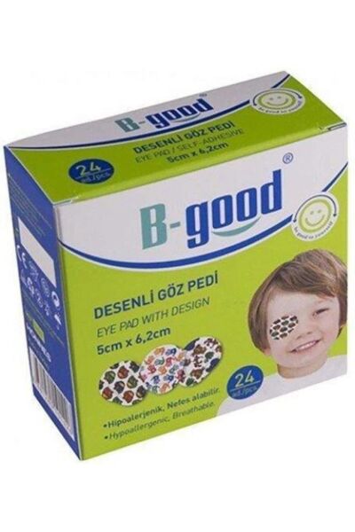 B-Good Desenli Göz Pedi 5 cm x 6,2 cm 24 Adet