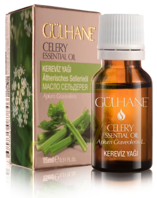 Gülhane Celery Essential Oil 15ml | Kereviz Yağı