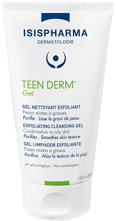 Isıs Pharma Teen Derm Gel Nettoyant Exfoliant 150ml | Temizleme Jeli