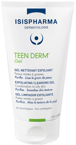 Isıs Pharma Teen Derm Gel Nettoyant Exfoliant 150ml | Temizleme Jeli
