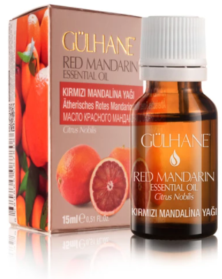 Gülhane Red Mandarin Essential Oil 15ml | Kırmızı Mandalina Yağı